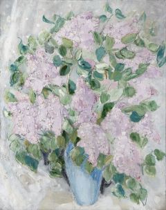 Jacqueline Marval, Vase de Lilas, 1921
