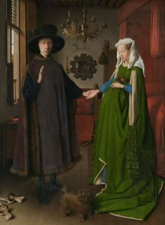 Jan Van Eyck Le Portrait Arnolfini ou Les Époux Arnolfini