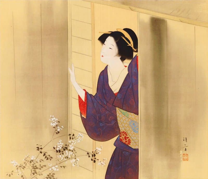 Peinture sur toile, reproduction de Japanese Illustration And Painting - Art - 17 qualité musée