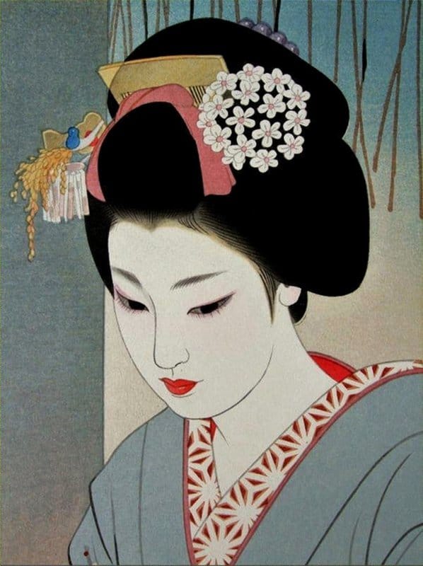 Peinture sur toile, reproduction de Japanese Illustration And Painting - Art - 33 qualité musée