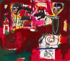 Jean-michel Basquiat, Sabado Por La Noche (Saturday Night)