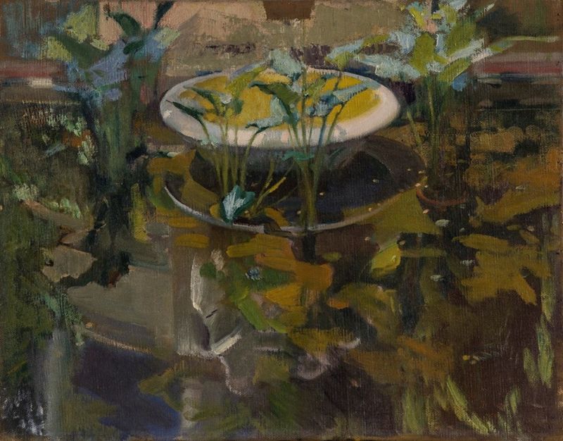 Peinture sur toile, reproduction de Joaquín Sorolla, Jardin de la Casa Sorolla qualité musée