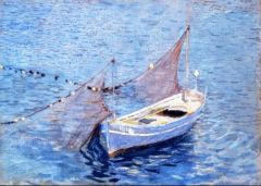 John Singer Sargent Filet Et Barque 1879
