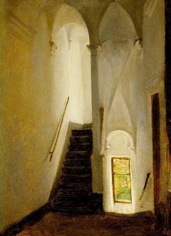 John Singer Sargent, Staircase, c. 1878