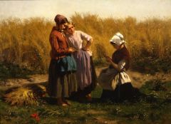 Jules Breton Love Tokens