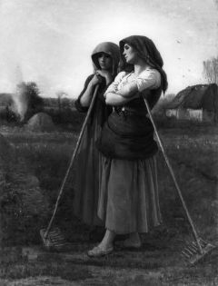 Jules Breton The Close Of Day
