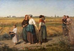 Jules Breton The Reapers