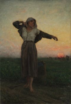 Jules Breton The Tired Gleaner