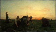 Jules Breton The Weeders