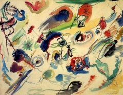 Kandinsky First Abstract Watercolor Painting