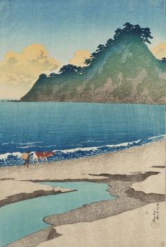 Kawase Hasui Summer Morning On Iwaino Beach 1920