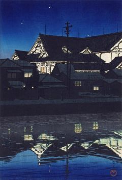 Kawase Hasui The Kabuki Theatre 1926
