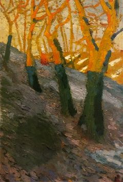 Kazimir Malevich, Trees, c.1907-09