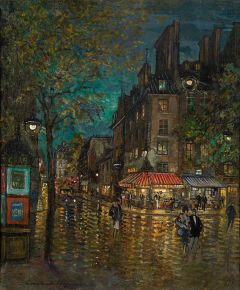 Konstantin Korovin, Grand Boulevard Paris