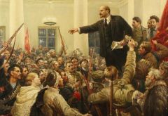 Lenine Proclame Le Pouvoir Des Soviets