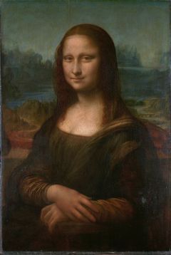 Leonardo Da Vinci Mona Lisa La Joconde Couleurs Naturelles