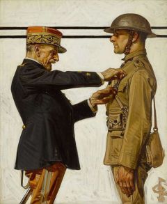 Leyendecker Joseph Christian Croix De Guerre Ca. 1918