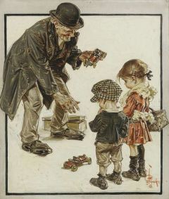 Leyendecker Joseph Christian The Toy Peddler Ca. 1915