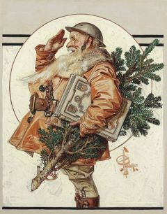Leyendecker Joseph Christian World War I Santa 1918