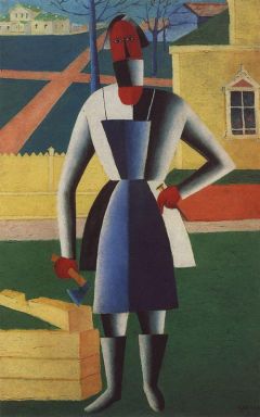 Malevich, Charpentier