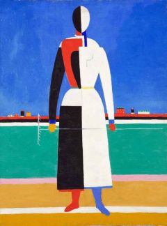 Malevich Mujer Con Rastrillo