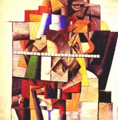 Malevich, Portrait de M.V.Matyushin
