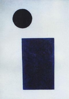 Malevich, Quadrilatère et le cercle