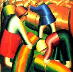 Malevich, Rentrer la récolte