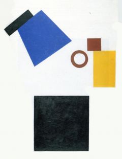 Malevich, Suprématisme - Autoportrait en deux dimensions