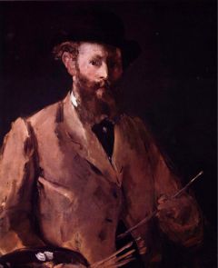 Manet, Autoportrait à la palette