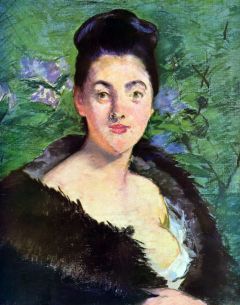 Manet, Dame Dans Une Fourrure