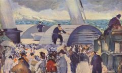 Manet, Le Départ du vapeur de Folkestone