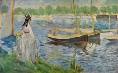 Manet, La digue à Argenteuil