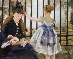 Manet, Le Chemin De Fer