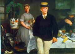 Manet, Le Déjeuner Dans l'Atelier