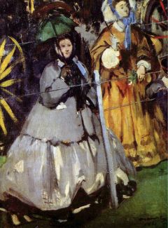Manet, Les Spectateurs De La Course