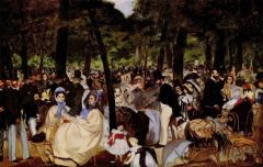 Manet, La Musique aux Tuileries