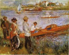 Manet, Rameurs à Chatou