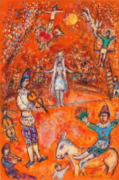 Marc Chagall, Autour de l'équilibriste