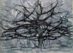 Mondrian, Arbre Gris
