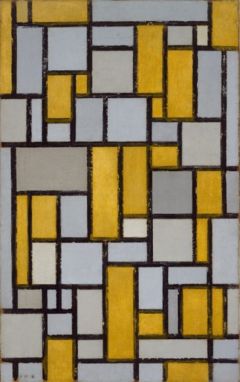 Mondrian, Composition Avec Grille 1