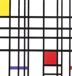 Mondrian, Composition Avec Rouge, Jaune Et Bleu