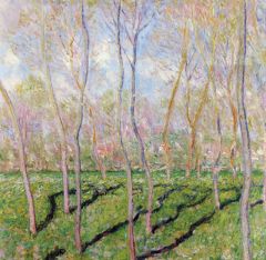 Monet Arbres En Hiver A Bennecourt