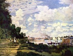 Monet Bassin De La Seine Vers Argenteuil