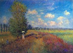 Monet Champ De Coquelicots En Ete
