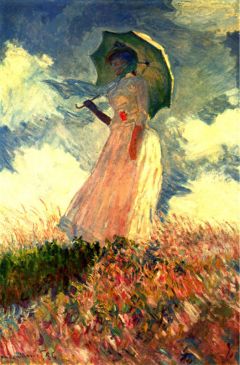 Monet Femme Au Parasol 2
