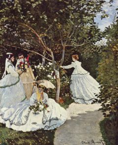 Monet Femmes Dans Le Jardin