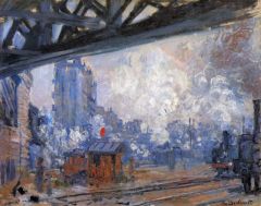 Monet La Gare Saint Lazare