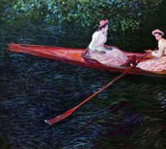 Monet La Riviere Epte