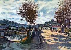 Monet La Seine A Bougival